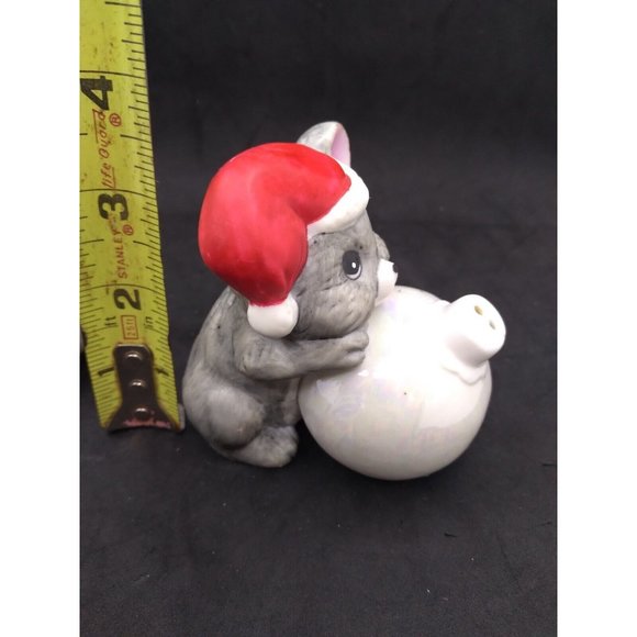 Vintage 1986 House of Lloyd kitschy Christmas Mice Salt and Pepper Shakers - Picture 7 of 14